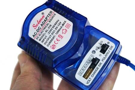 Блок питания SOLMA SL-338 (5-12V,1200mA) 4 переходника NGY