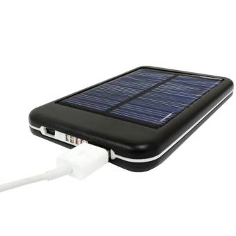 Внешний аккумулятор Power Bank с солнечной панелью 6000T