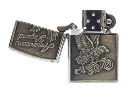 Зажигалка бензиновая тип zippo JianTai "American Legend 001"
