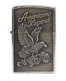 Зажигалка бензиновая тип zippo JianTai "American Legend 001"
