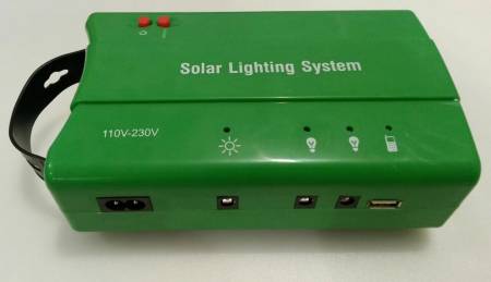 Комплект автономной солнечной системы освещения и 2 светодиодные Led лампы Solar Energy Kit