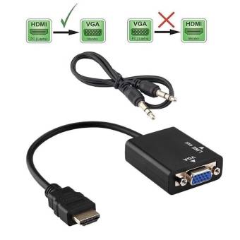 Видео переходник Орбита HDMI (M) - VGA (F)
