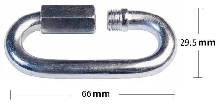 Карабин 66*29,5*7 №06