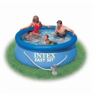 БАССЕЙН НАДУВНОЙ EASY SET INTEX 56972/28112 244X76 СМ + НАСОС + ФИЛЬТР