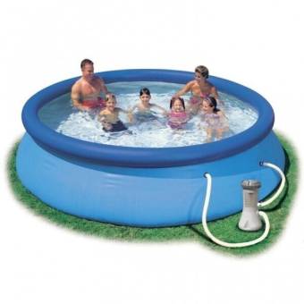 БАССЕЙН НАДУВНОЙ EASY SET INTEX 56422/28132 366X76 СМ + НАСОС + ФИЛЬТР