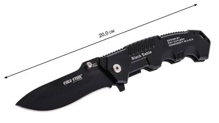 Нож складной Cold Steel Black Sable