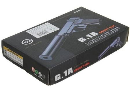 Пистолет пневматический пружинный Colt 25 G.1A с глушителем