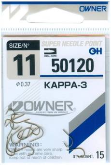 Крючки Owner 11/50120 0.37 Kappa-3