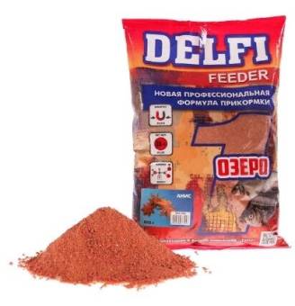 ПРИКОРМКА "Delfi feeder" (озеро; анис, 800 г)