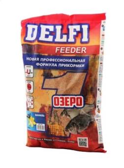 ПРИКОРМКА "Delfi feeder" (озеро; ваниль, 800 г)