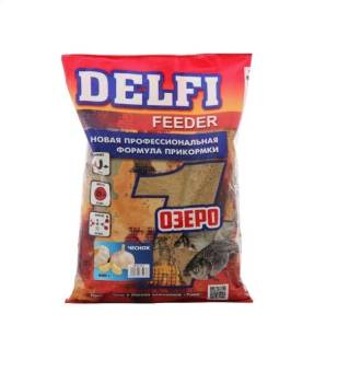 ПРИКОРМКА "Delfi feeder" (озеро; чеснок, 800 г)