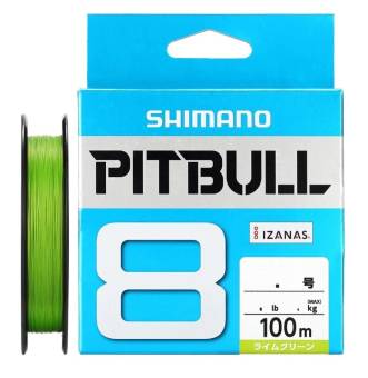 ПЛЕТЕНКА "Shimano Pitbull" 100м 0,12мм 18,8кг