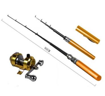 Мини-удочка в форме ручки FISHING ROD PEN