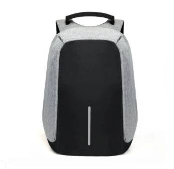 Рюкзак Антивор Bobby с USB портом 15л GRAY
