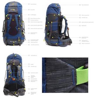 Рюкзак туристический chanodug 50L на 50 л