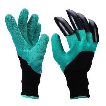 ПЕРЧАТКИ садовые с когтями Garden Genie Gloves