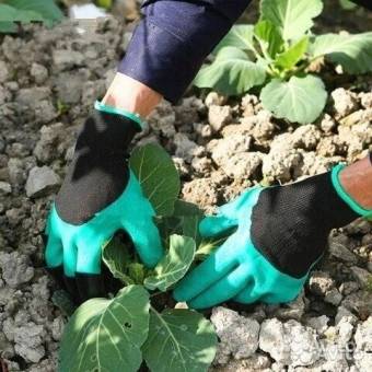 ПЕРЧАТКИ садовые с когтями Garden Genie Gloves