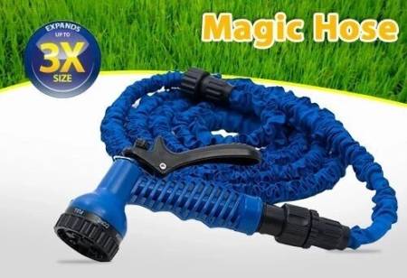 ВОДЯНОЙ ШЛАНГ 60 М XHOSE (ИКС-ХОЗ) УВЕЛИЧИВАЮЩИЙСЯ В 3 РАЗА, ДЛИНА 60 М