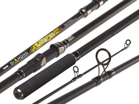 УДИЛИЩЕ карповое дл.3.90м, т. до 135г, DIAMOND CARP "Salmo" 3045-390