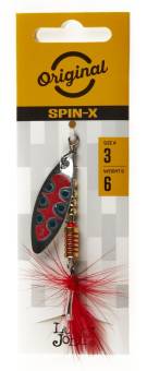 БЛЕСНА "3" 6гр. вращ. SPIN X LONG SX "Lucky John"