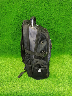 Рюкзак 35L 8815# USB Gray "Grissom"