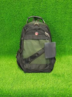 Рюкзак 35L 8810# USB Green "Grissom"