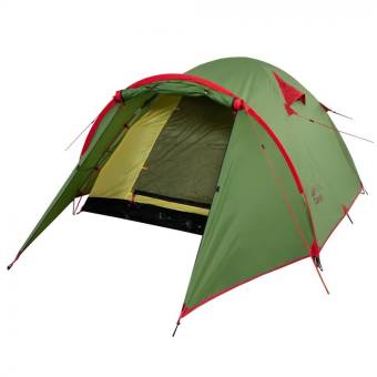 ПАЛАТКА Camp 4 (зеленый) "Tramp" TLT-022.06