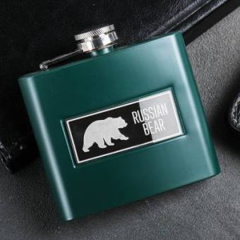 ФЛЯЖКА 150мл "Russian bear"