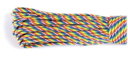 Paracord 550 Rainbow #027 30 метров