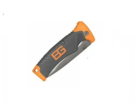 НОЖ складной 19см BEAR GRYLLS серый 30-000386