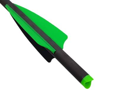 СТРЕЛА карбоновая Toxic 20"(51 см) Half Moon Nock