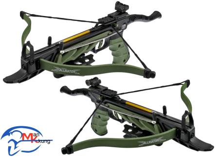 Арбалет-пистолет MK-TCS1 Alligator зелёный