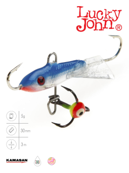 БАЛАНСИР CLASSIC 3 С ТР. 5г. 30мм, цв.15 "Lucky John" 81301-15H