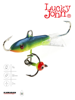 БАЛАНСИР CLASSIC 3 С ТР. 5г. 30мм, цв.29 "Lucky John" 81301-29
