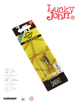 БАЛАНСИР CLASSIC 3 С ТР. 5г. 30мм, цв.13H "Lucky John" 81301-13H
