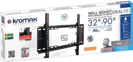 КРОНШТЕЙН для ТВ 32- 90" (81- 228 см) "Кromax" фиксированный