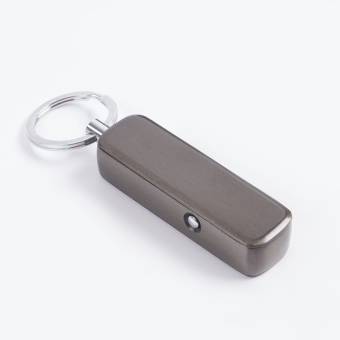 Зажигалка электронная в подарочной коробке, USB, спираль, 6х1.2 см, черная