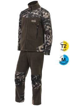 КОСТЮМ флисовый Berings Camo Green "Norfin"
