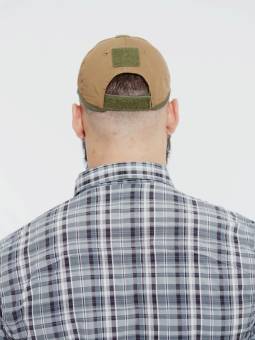 Бейсболка Logo Cap Helikon, цвет Coyote/Olive Green A