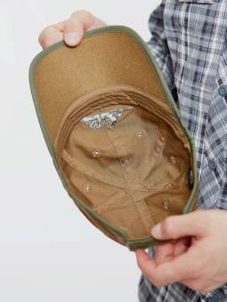 Бейсболка Logo Cap Helikon, цвет Coyote/Olive Green A