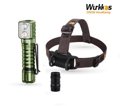 ФОНАРЬ налобный HD15 Green 5000K "Wurkkos"