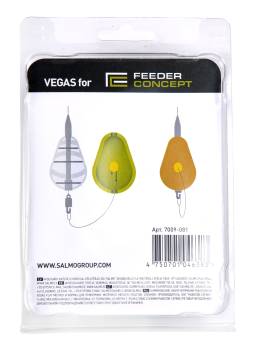 КОРМУШКА Фидерная 80гр. + Уплот. Vegas Flat "Feeder Concept"