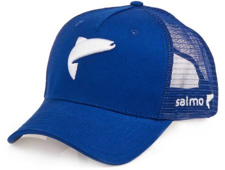 Бейсболка Синяя с сеткой "Salmo"