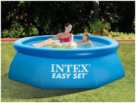 БАССЕЙН НАДУВНОЙ EASY SET INTEX #28106NP 244X61СМ