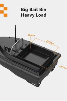 ЛОДКА рыболовная с GPS 10000мАч с пультом дистан. управ. "Taruor"
