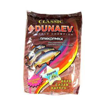 ПРИКОРМКА Горох 900г. (Карп, Сазан, Карась) "DUNAEV"