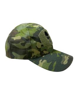 БЕЙСБОЛКА тактическая с эмблемой woodland