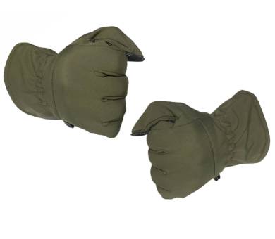 ПЕРЧАТКИ зимние тактические Soft Shell (олива)