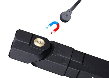 ФОНАРЬ ручной ER26 "FiTorch" поворотный (магнитная USB зарядка, магнит) синий