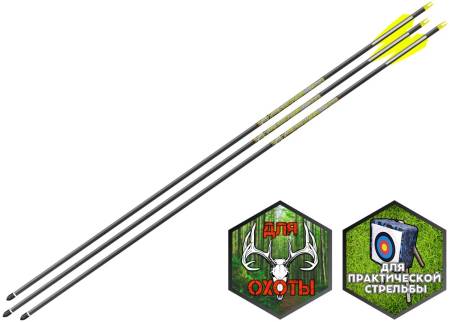 СТРЕЛА 30" лучная карбоновая Anarchy 500 "Centershot"